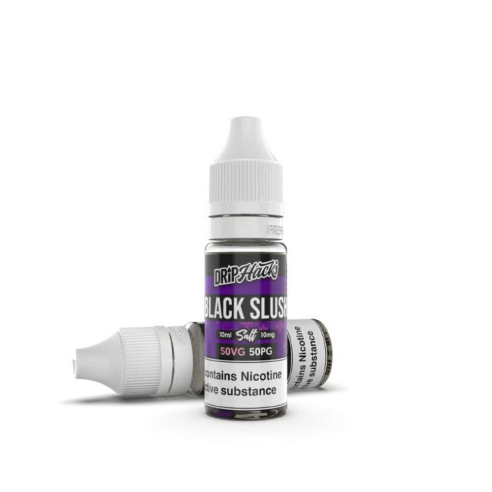  Black Slush Nic Salt E-Liquid by Drip Hacks 10ml 