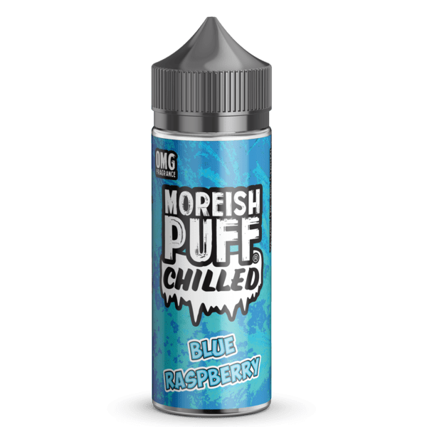Moreish Puff Chilled E Liquid - Blue Raspberry - 100ml