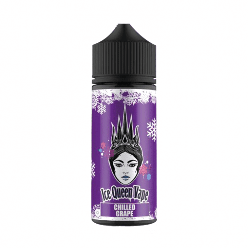 Ice Queen Vape E Liquid - Chilled Grape - 100ml (Expired 01/01/2025)