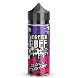 Moreish Puff Candy Drops E Liquid - Grape & Strawberry - 100ml