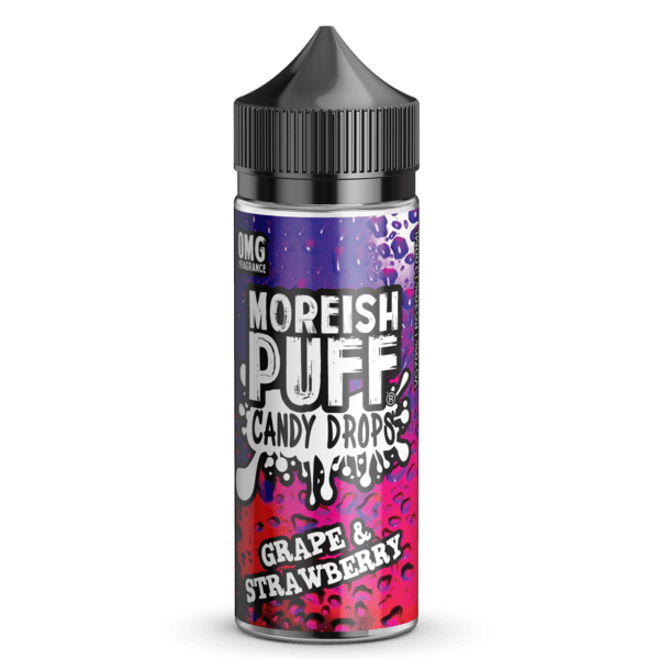  Moreish Puff Candy Drops E Liquid - Grape & Strawberry - 100ml 