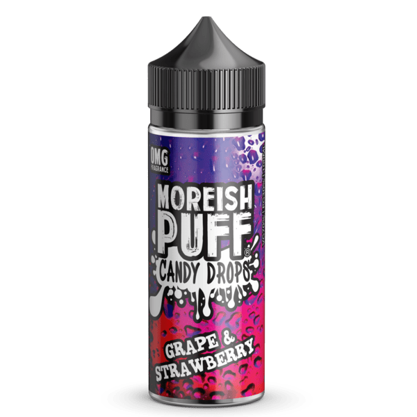 Moreish Puff Candy Drops E Liquid - Grape & Strawberry - 100ml