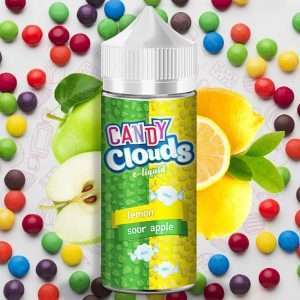 Candy Clouds E liquid - Lemon Sour Apple - 100ml