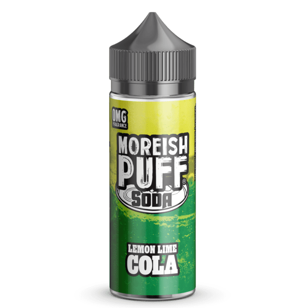  Moreish Puff Soda E Liquid - Lemon Lime Cola - 100ml 