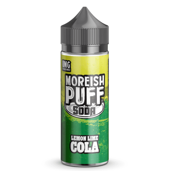 Moreish Puff Soda E Liquid - Lemon Lime Cola - 100ml