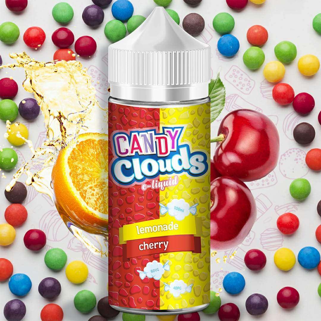  Candy Clouds E liquid - Lemonade Cherry - 100ml 