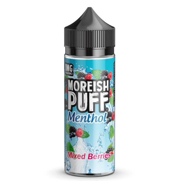Moreish Puff Menthol E Liquid - Mixed Berries - 100ml