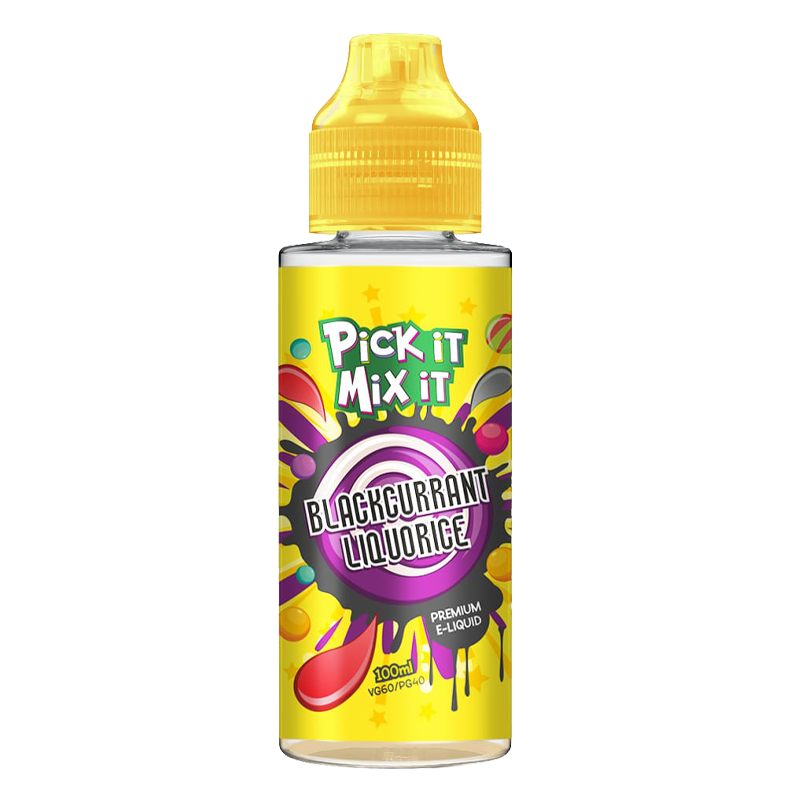 Pick iT Mix iT E liquid - Blackcurrant Liquorice - 100ml