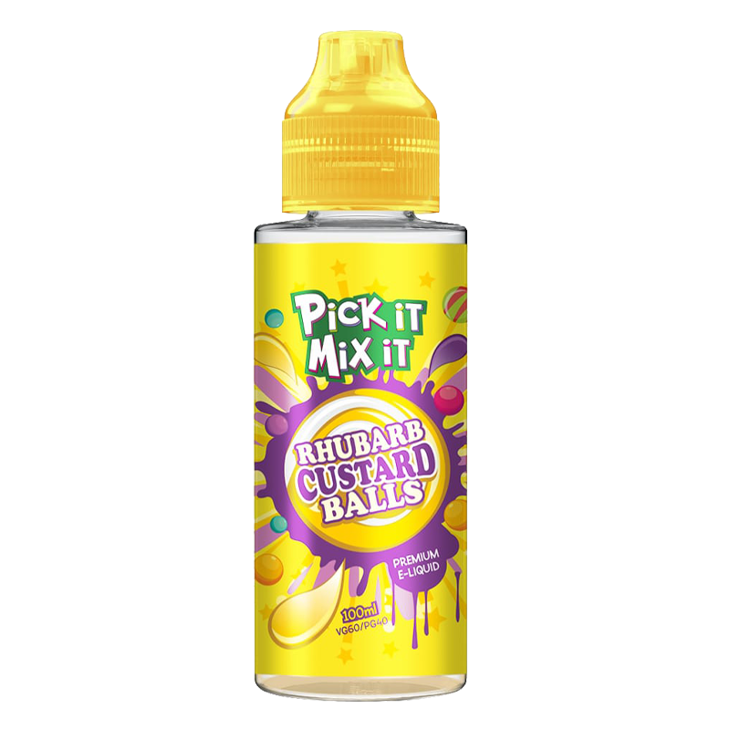 Pick iT Mix iT E liquid - Rhubarb Custard Balls - 100ml