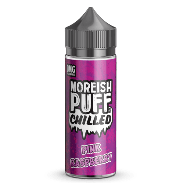 Moreish Puff Chilled E Liquid - Pink Raspberry - 100ml