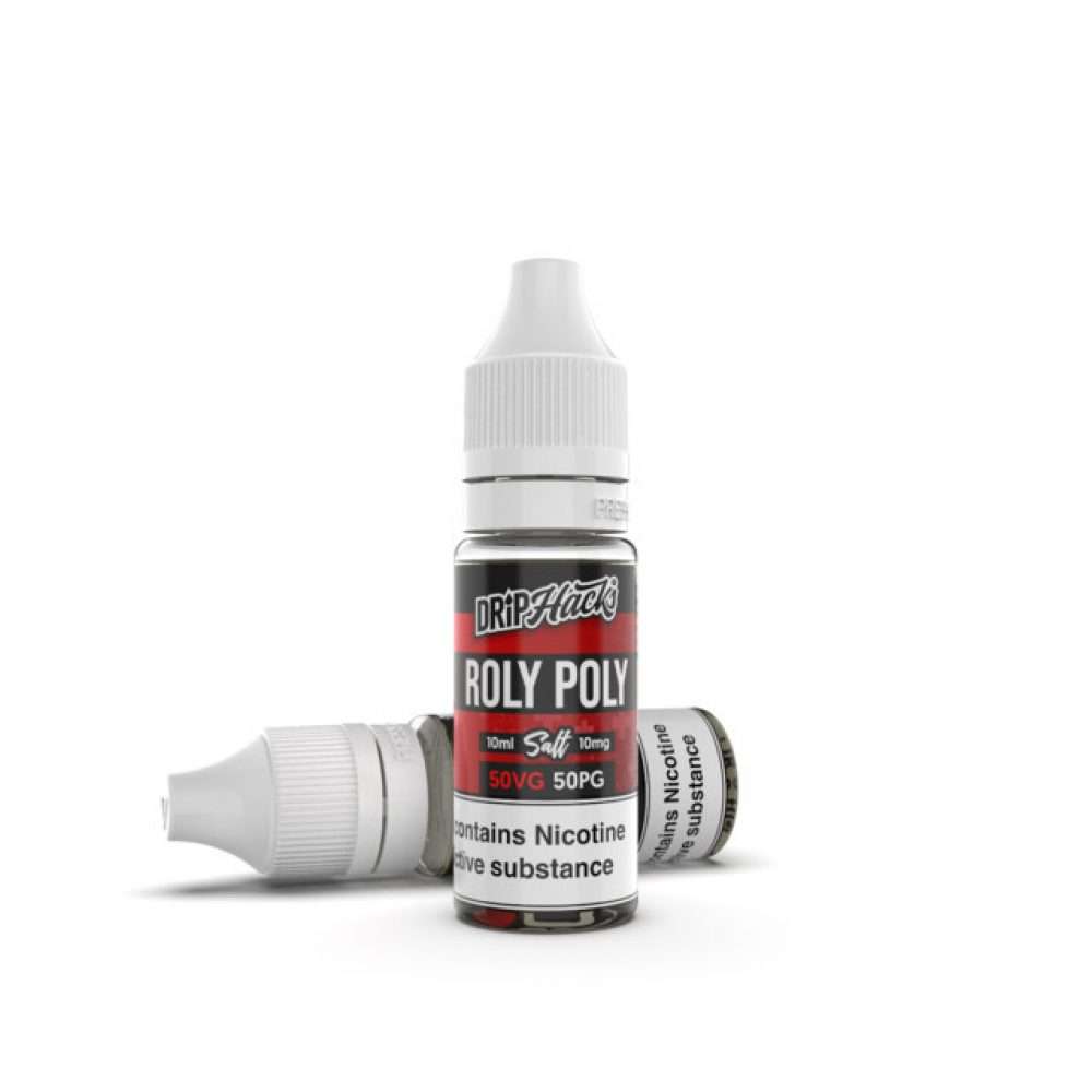  Jam Roly Poly Nic Salt E-Liquid by Drip Hacks 10ml 
