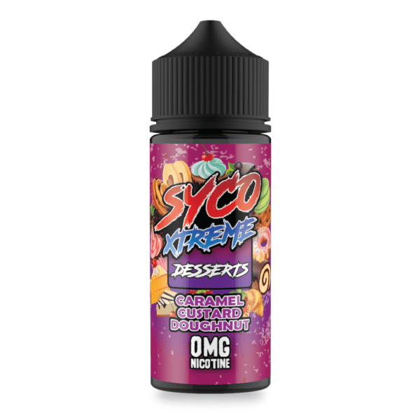 Syco Xtreme Desserts - Caramel Custard Doughnut - 100ml