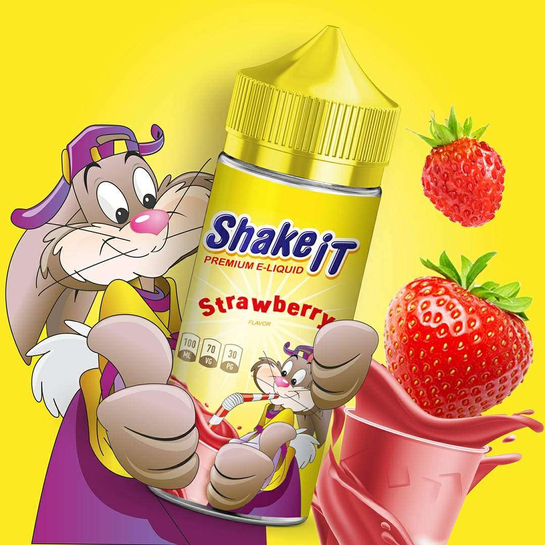 Shake IT E liquid - Strawberry - 100ml