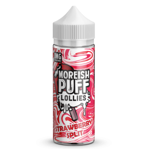 Moreish Puff Lollies E Liquid - Strawberry Split - 100ml