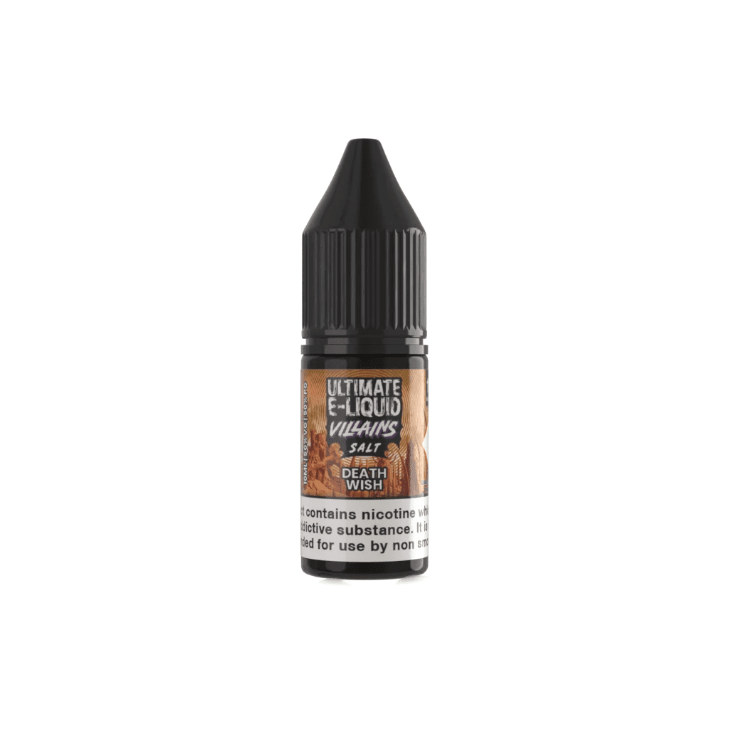 Death Wish Villains Nic Salt E-Liquid by Ultimate Salts 10ml