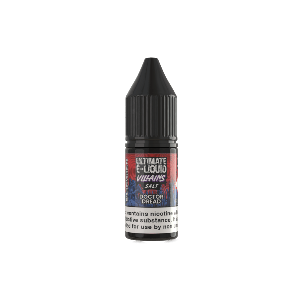 Doctor Dread Villains Nic Salt E-Liquid by Ultimate Salts 10ml