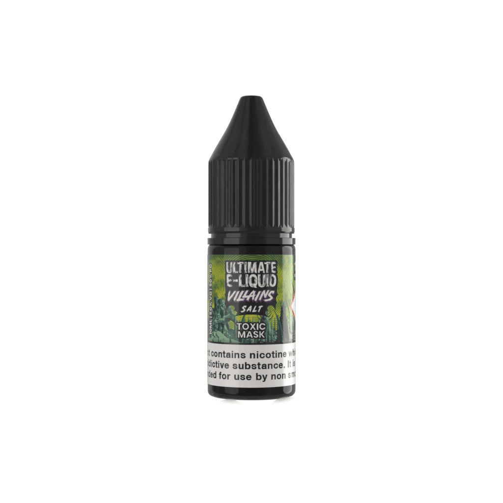 Toxic Mask Villains Nic Salt E-Liquid by Ultimate Salts 10ml