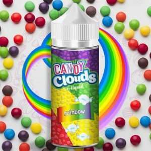 Candy Clouds E liquid - Rainbow - 100ml