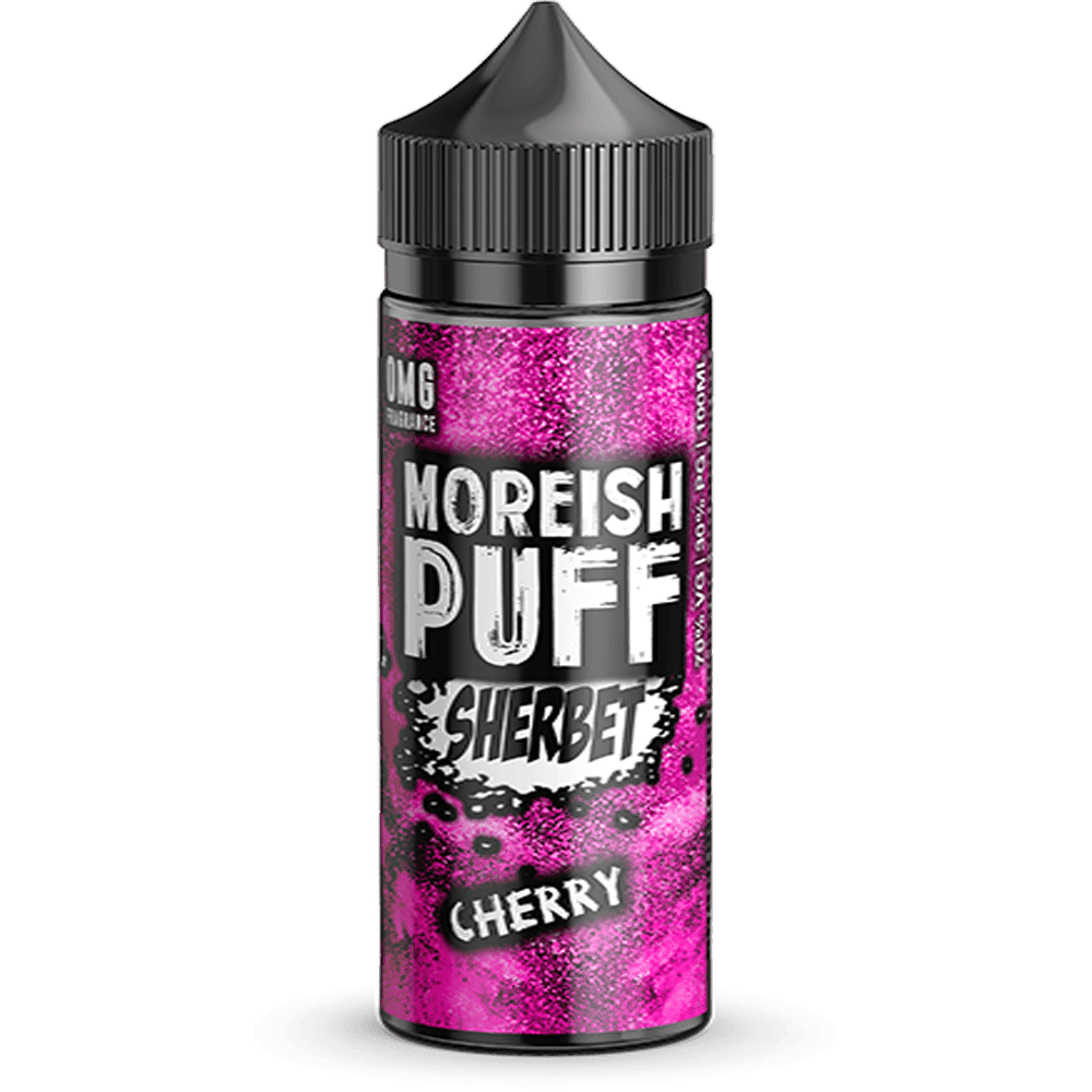  Moreish Puff E Liquid - Cherry Sherbet - 100ml 