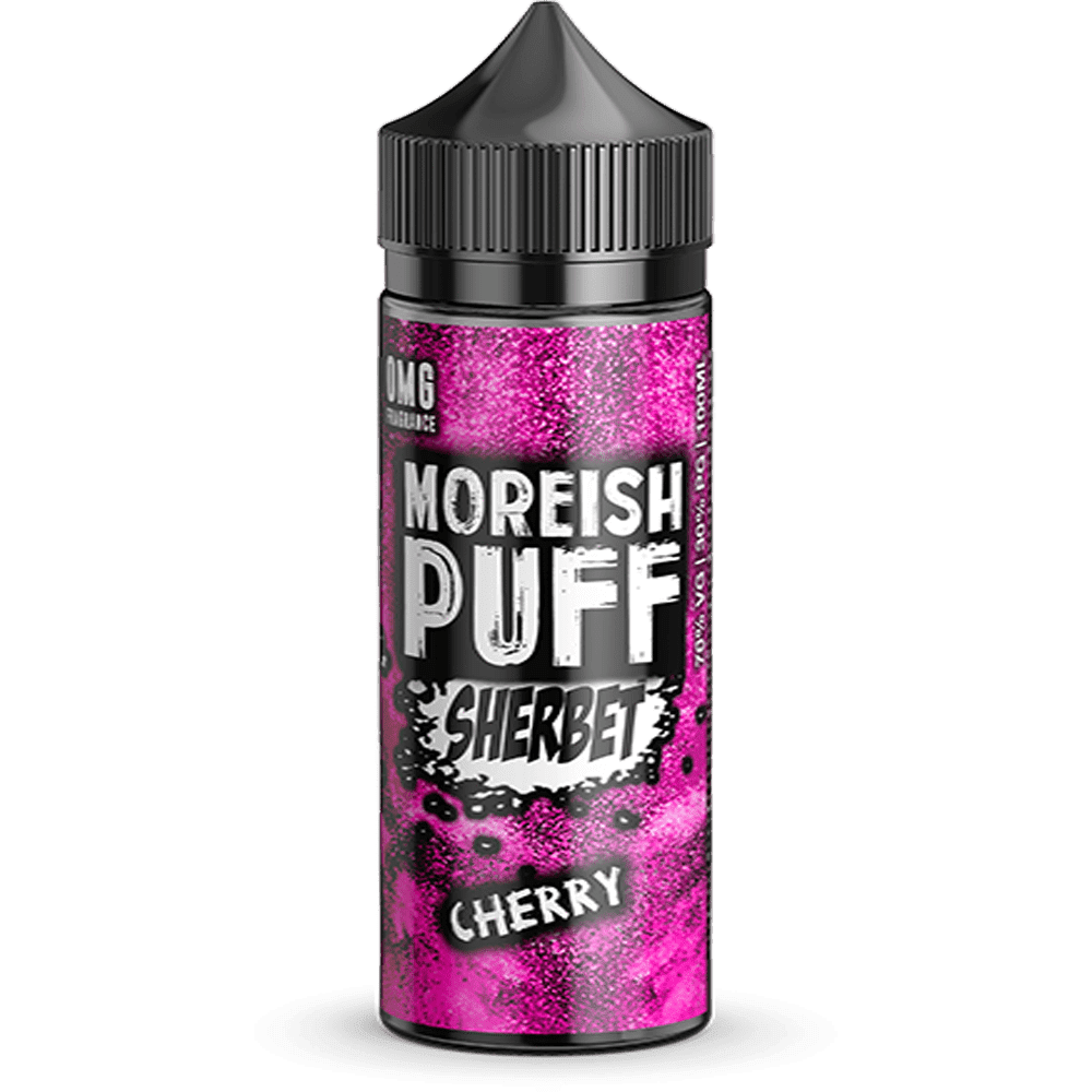 Moreish Puff E Liquid - Cherry Sherbet - 100ml