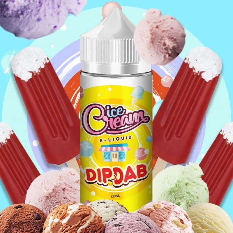  Ice Cream E liquid - Dip Dab - 100ml 