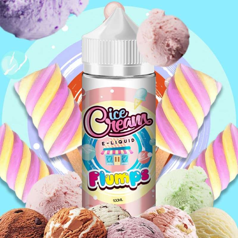  Ice Cream E liquid - Flumps - 100ml 