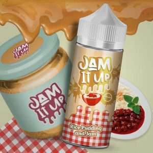 Jam It Up E liquid - Rice Pudding & Jam - 100ml