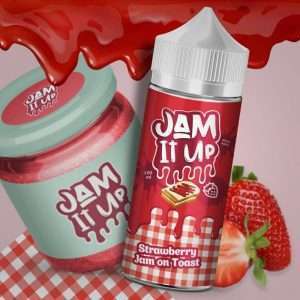Jam It Up E liquid - Strawberry Jam On Toast - 100ml