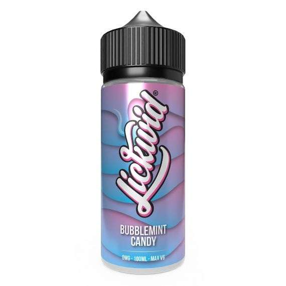 Lickwid E Liquid - Bubblemint Candy - 100ml