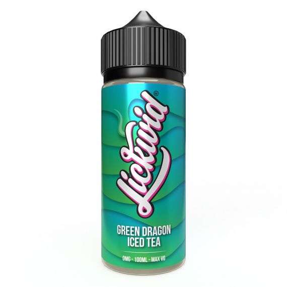 Lickwid E Liquid - Green Dragon Iced Tea - 100ml