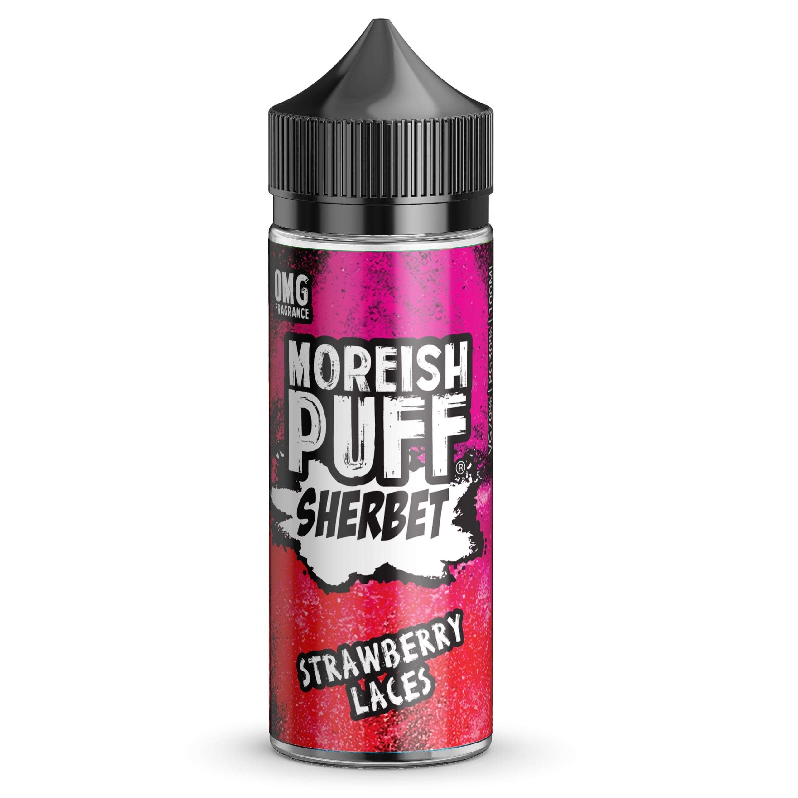 Moreish Puff E Liquid - Strawberry Laces Sherbet - 100ml