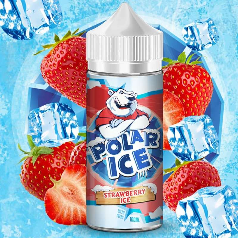 Polar Ice E liquid - Strawberry Ice - 100ml