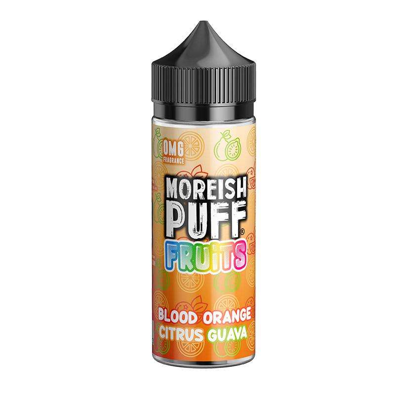  Moreish Puff Fruits E Liquid - Blood Orange Citrus Guava - 100ml 