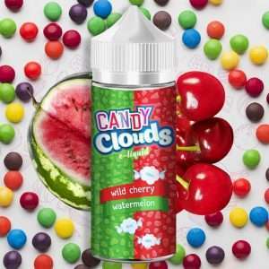Candy Clouds E liquid - Wild Cherry Watermelon - 100ml
