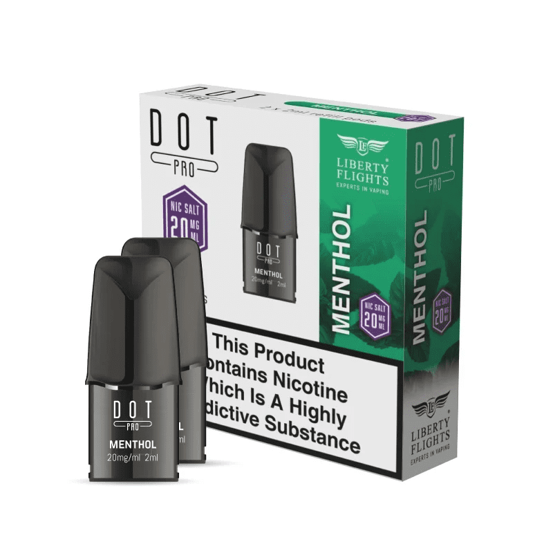 Liberty Flights Dot Pro Refill Pods - Menthol - (2 x 2ml)