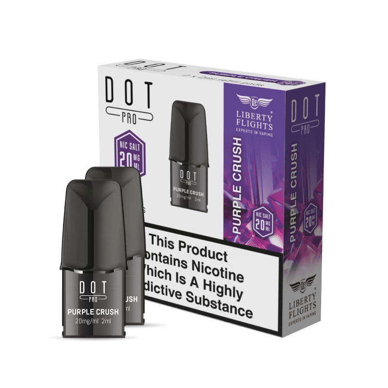 Liberty Flights Dot Pro Refill Pods - Purple Crush - (2 x 2ml)