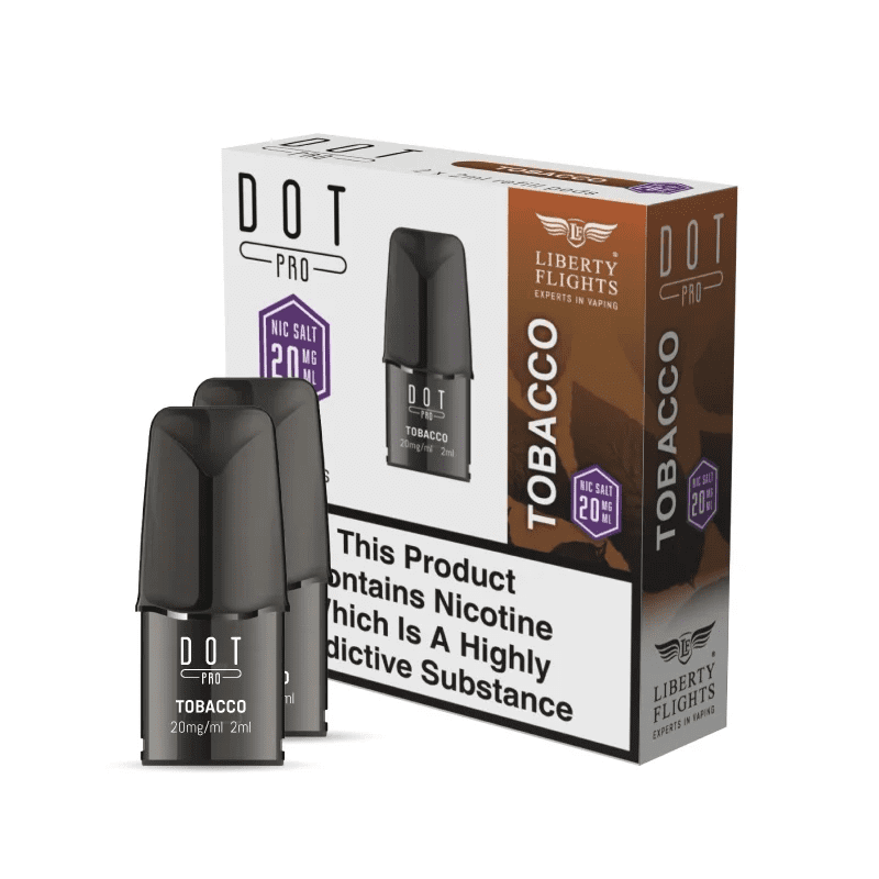 Liberty Flights Dot Pro Refill Pods - Tobacco - (2 x 2ml)