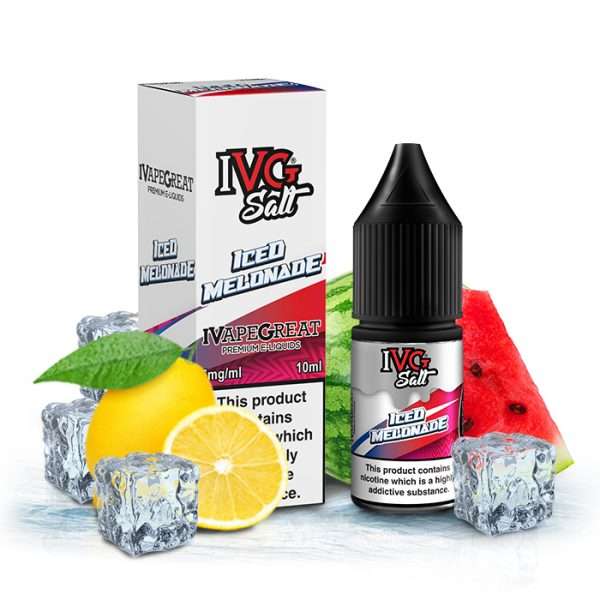 Iced Melonade Nic Salt E-Liquid By IVG 10ml