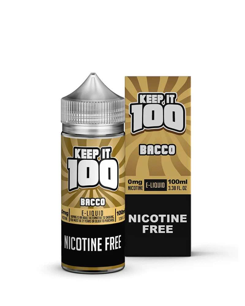 Keep It 100 E Liquid - Bacco - 100ml