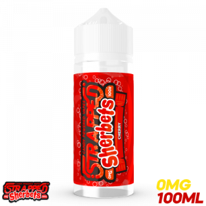 Strapped Sherbets E Liquid - Cherry Sherbet - 100ml