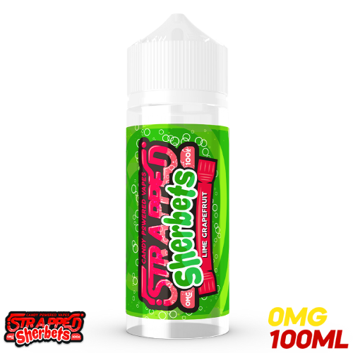 Strapped Sherbets E Liquid - Lime Grapefruit Sherbet - 100ml