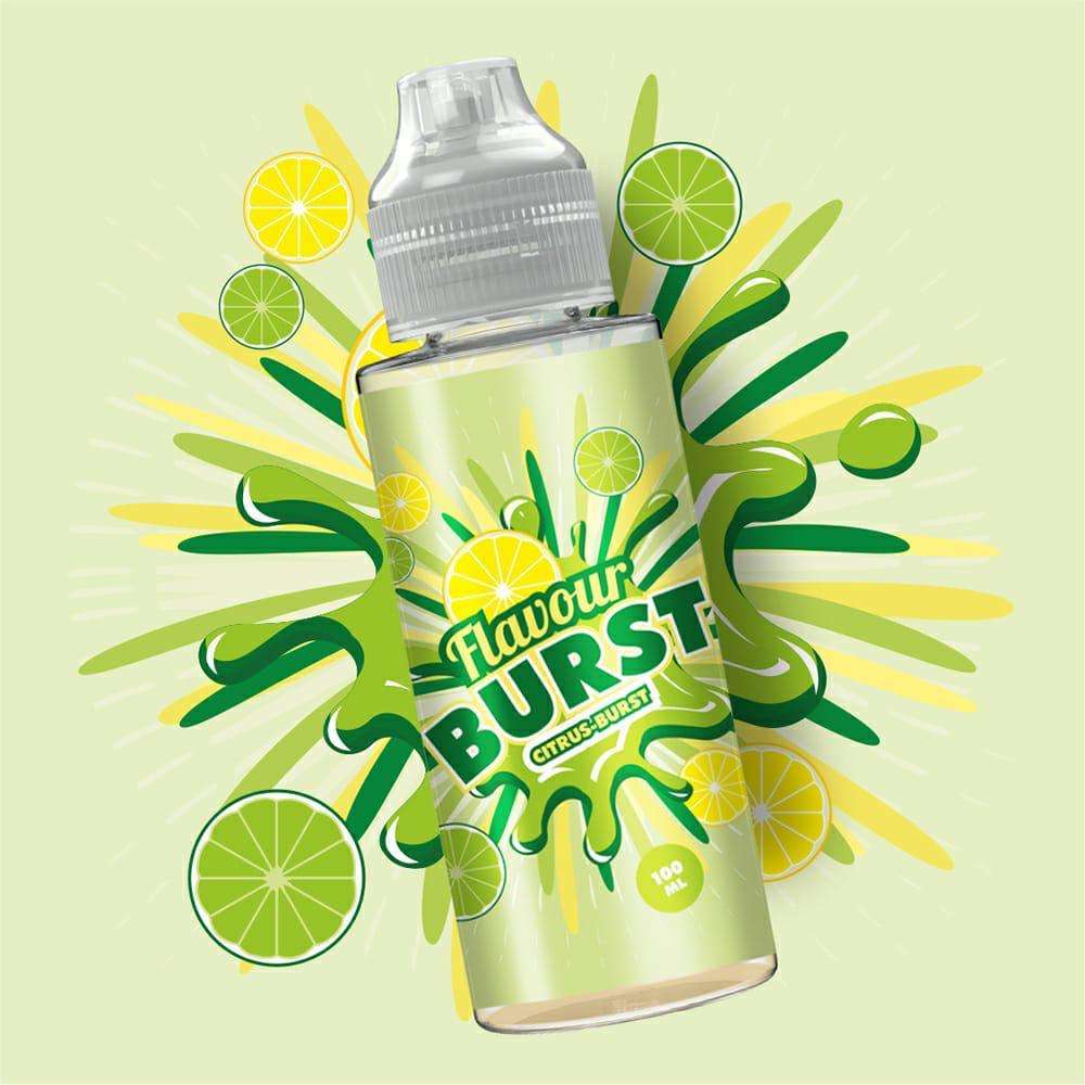 Flavour Burst E Liquid - Citrus Burst - 100ml