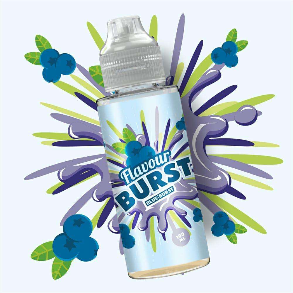 Flavour Burst E Liquid - Blue Burst - 100ml