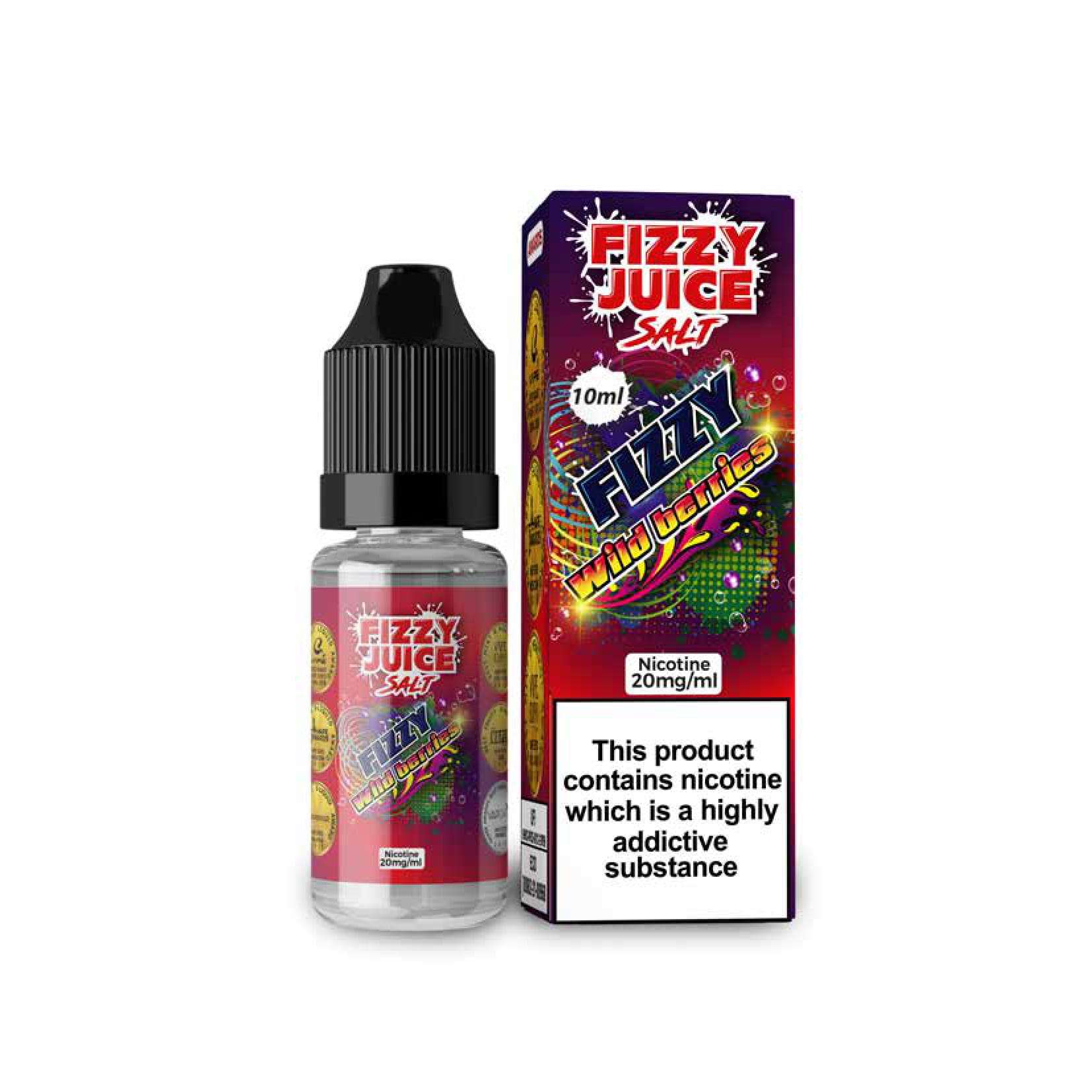 Wild Berries Nic Salt E-Liquid by Mohawk Fizzy Juice Salt 10ml