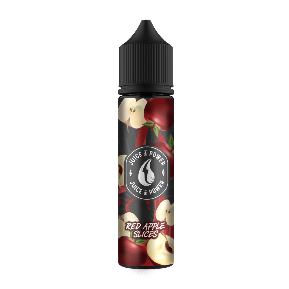 Juice N Power E Liquid - Red Apple Slices - 50ml