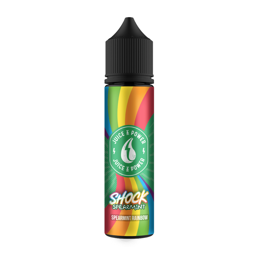 Juice N Power E Liquid - Shock Spearmint Rainbow - 50ml