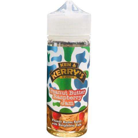  Ken & Kerry's E Liquid - Peanut Butter Raspberry Jam - 100ml 