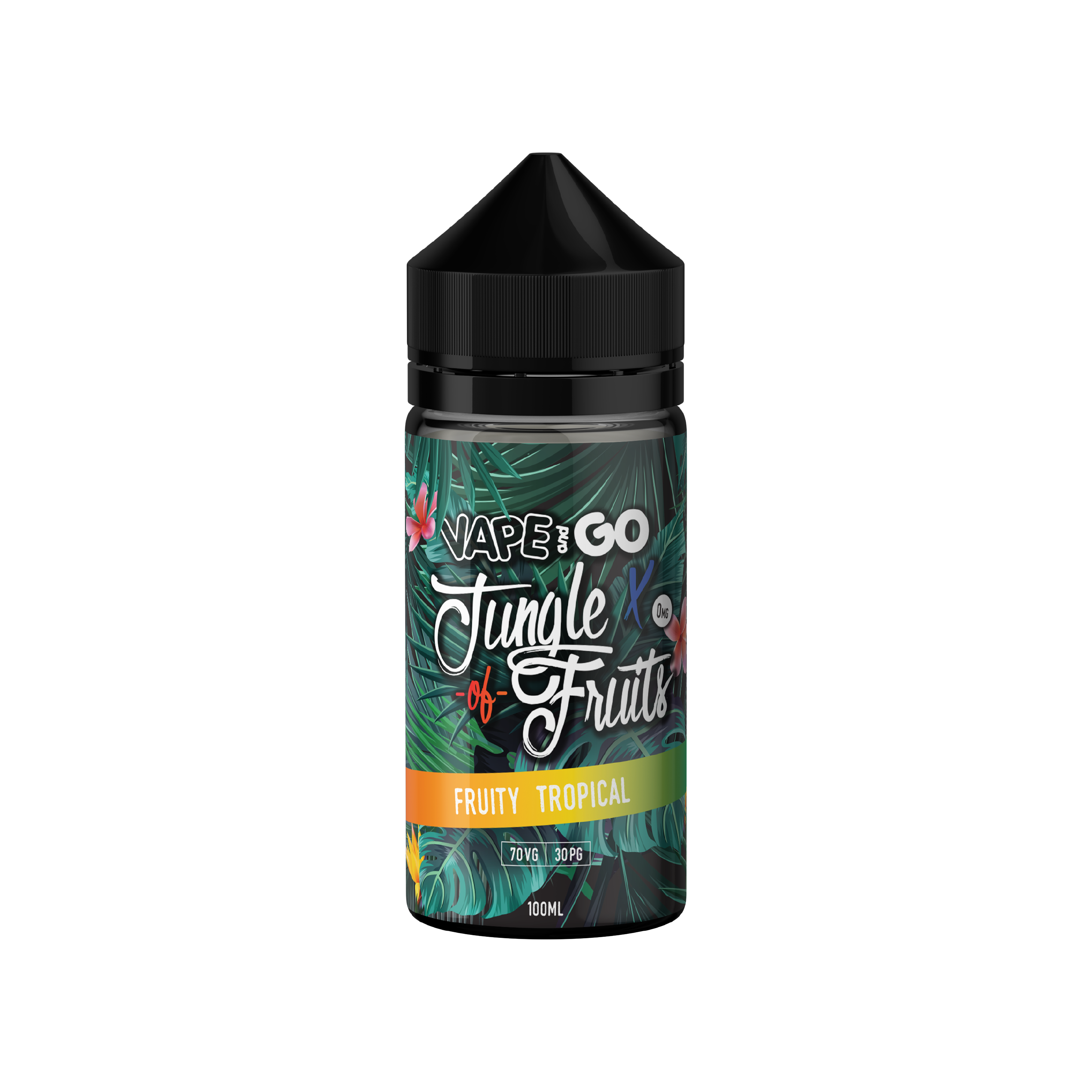 Tropical Fruit Shortfill E-Liquid by Vape and Go Jungle Fruits 100ml