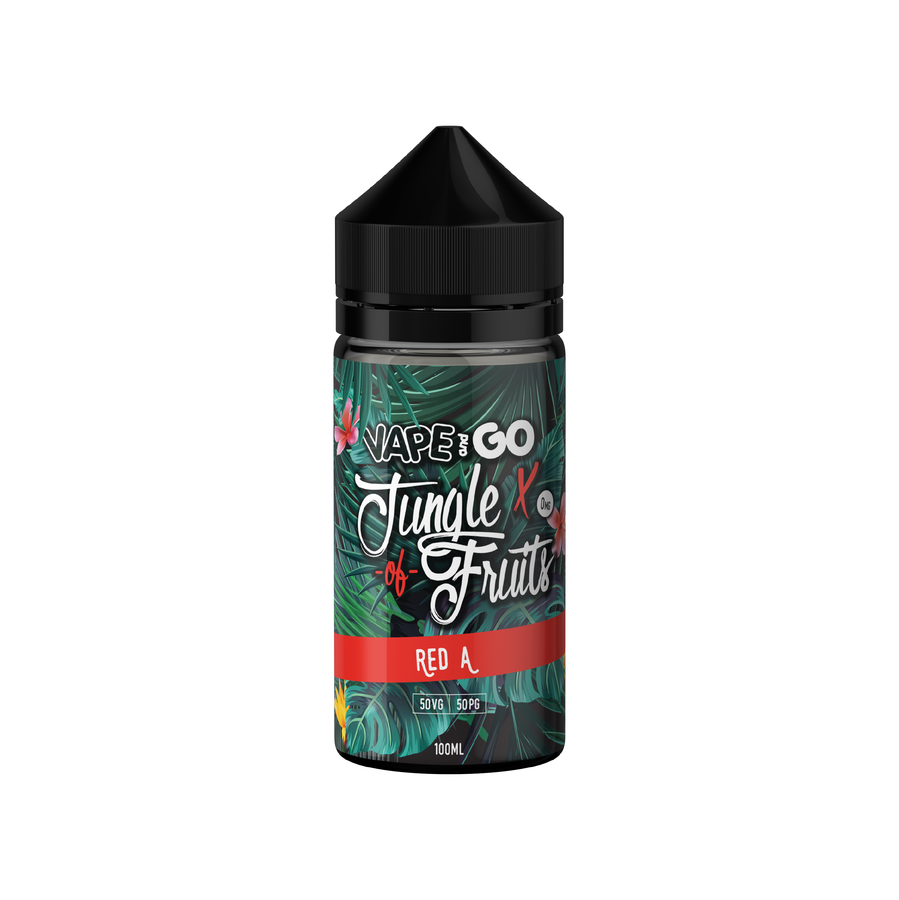 Red A Shortfill E-Liquid by Vape and Go Jungle Fruits 100ml