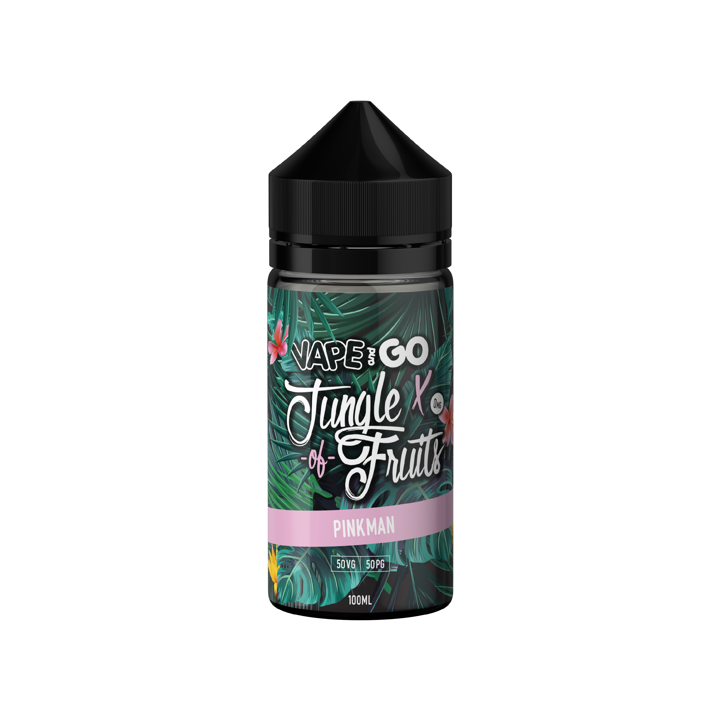 Pinkman Shortfill E-Liquid by Vape and Go Jungle Fruits 100ml